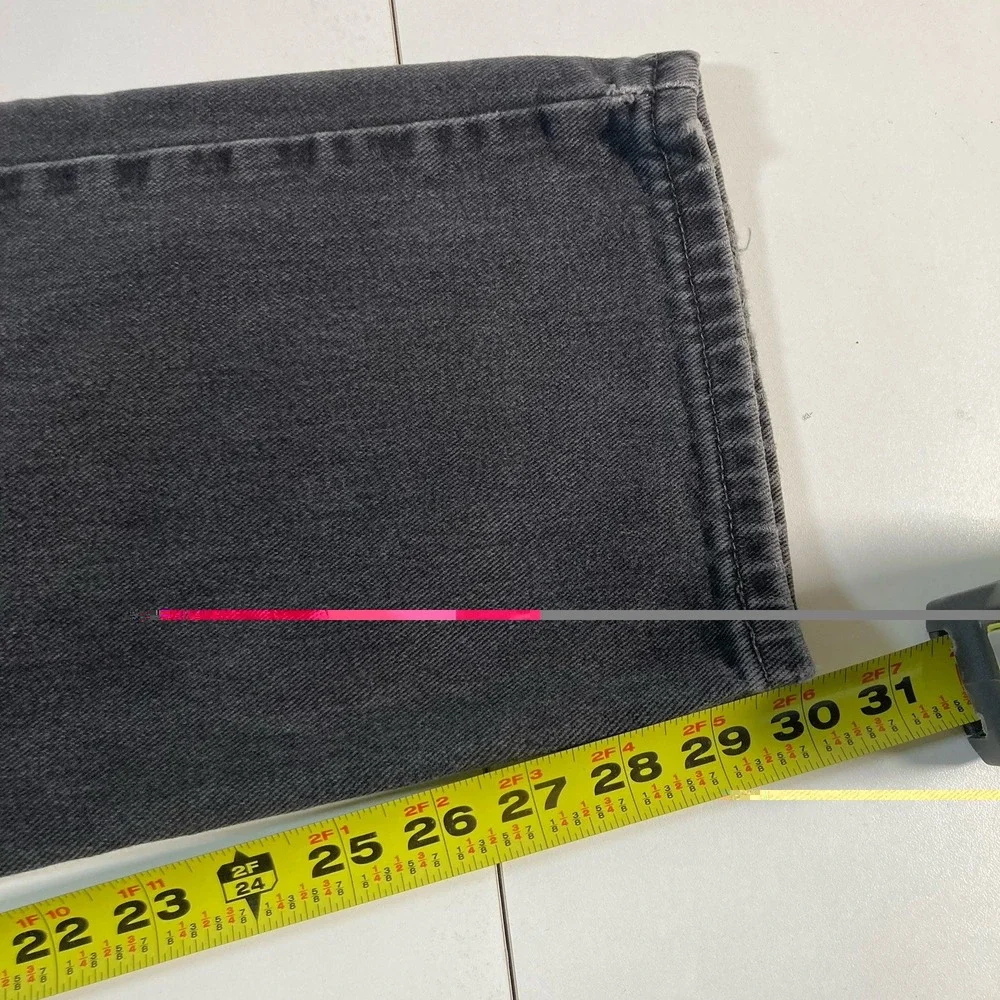 Vintage 2001 Levi's‎ 550 Jeans 34x30 Made In USA Gray Faded 90s Y2K (Tag 36x32)